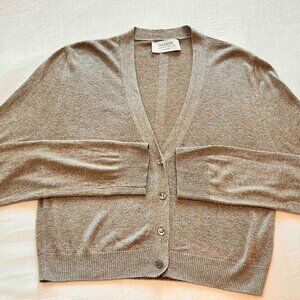 La Ligne Sparkly Metallic Cardigan